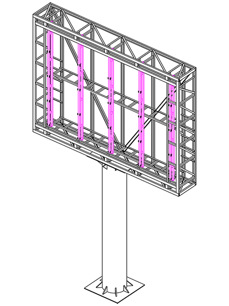 outdoor fixed installation led display